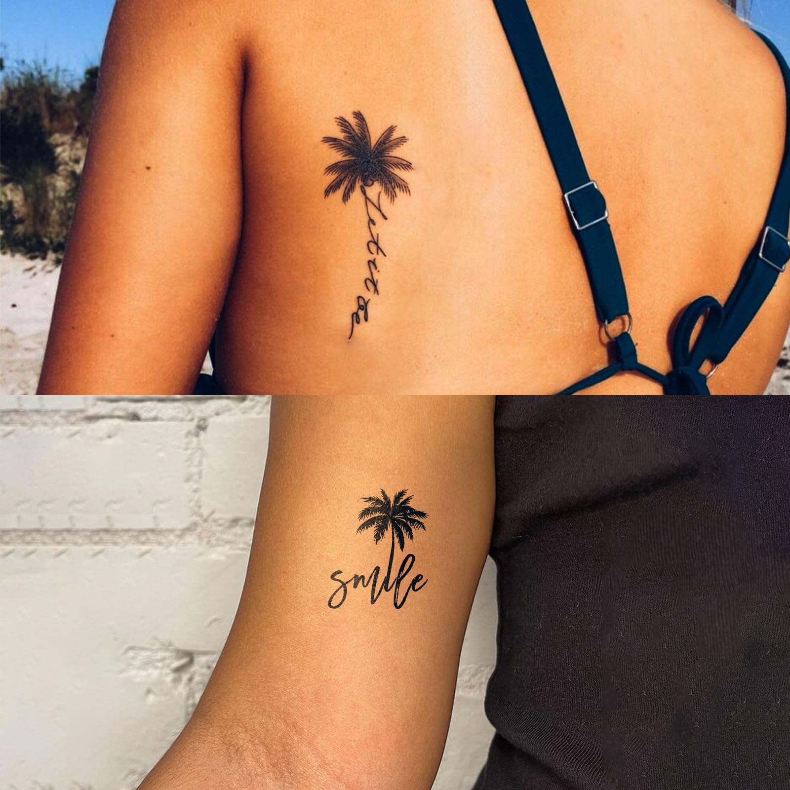 UBICA waterproof tattoo stays vivid during swimming and beach days