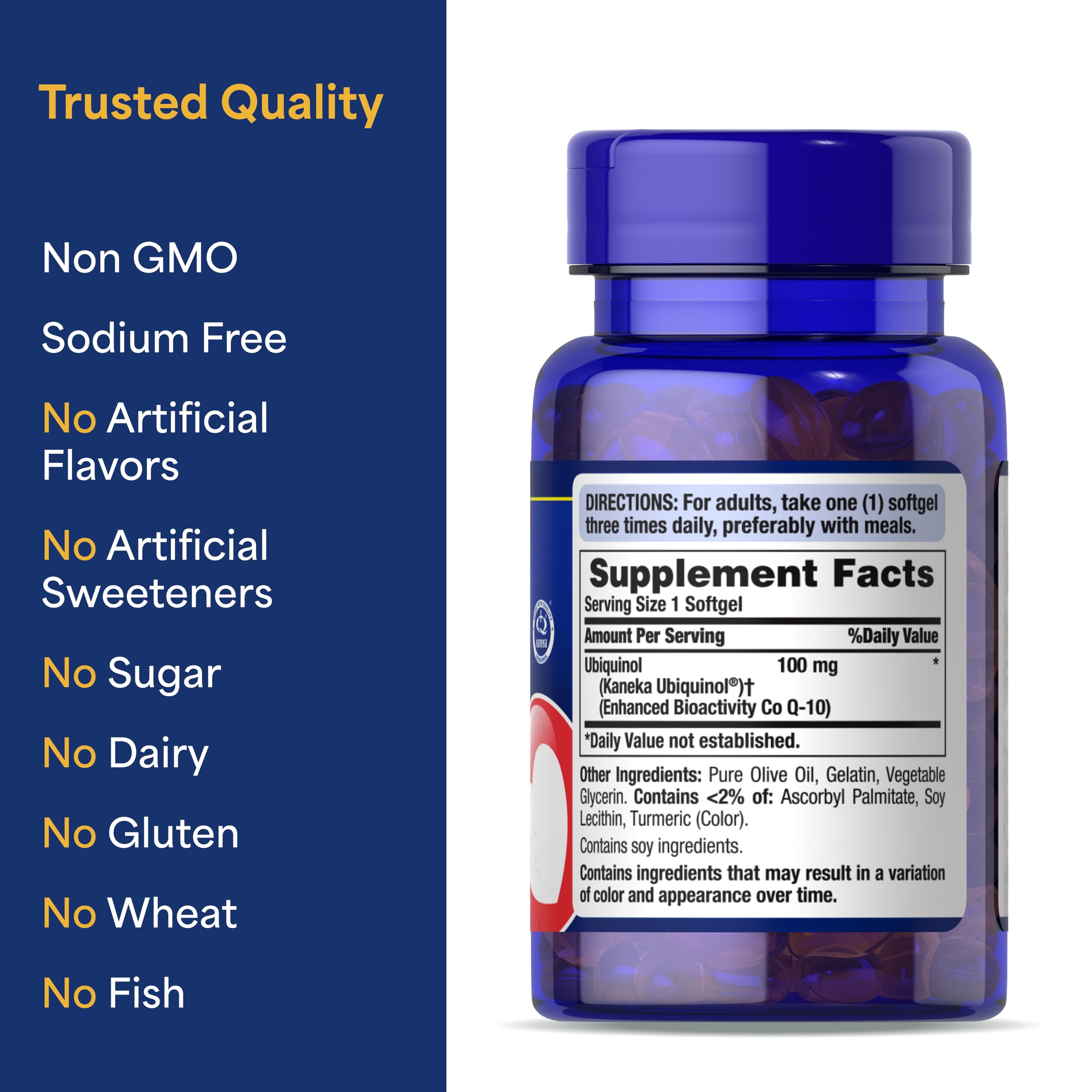 Ubiquinol active body-ready form of CoQ-10