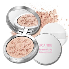 UCANBEMAKEUP SuperFreeze powder compact with all-day oil control for a natural finish.