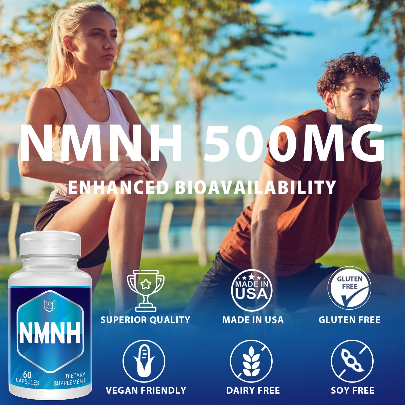 Box and bottle packaging of Ucessuyy NMNH