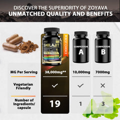 19-in-1 Shilajit formula featuring sea moss and herbs