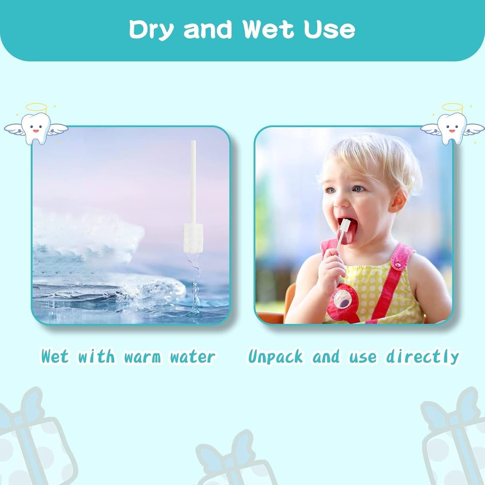 360-degree cleaning brush head with soft handle