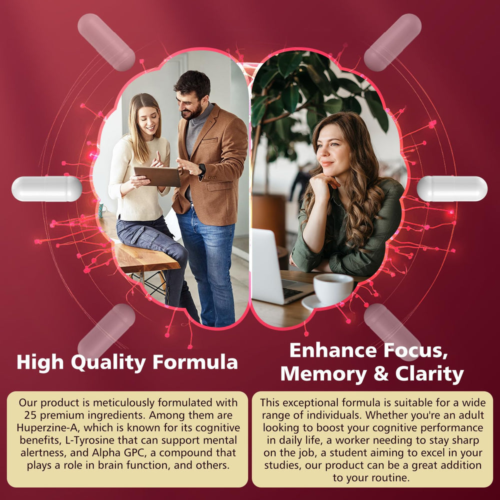 Caffeine and L-theanine for enhanced energy and focus
