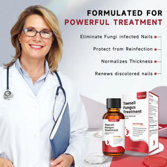 UKVOA extra-strength Tolnaftate formula helps address nail discoloration and brittleness with regular use.