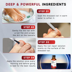 UKVOA safe, natural extracts provide gentle nail and skin care experience.