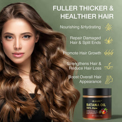 ulluxe Batana Oil ingredients focus on organic origins for nourished scalp and reduced frizz