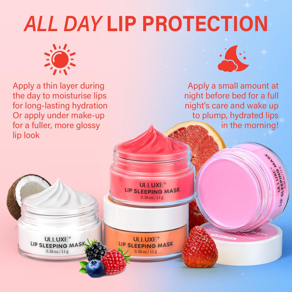 Ulluxe Lip Mask Brush Included – precise application and lipstick base.