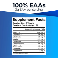 Packaging of Ultimate Essential Amino Acids pills
