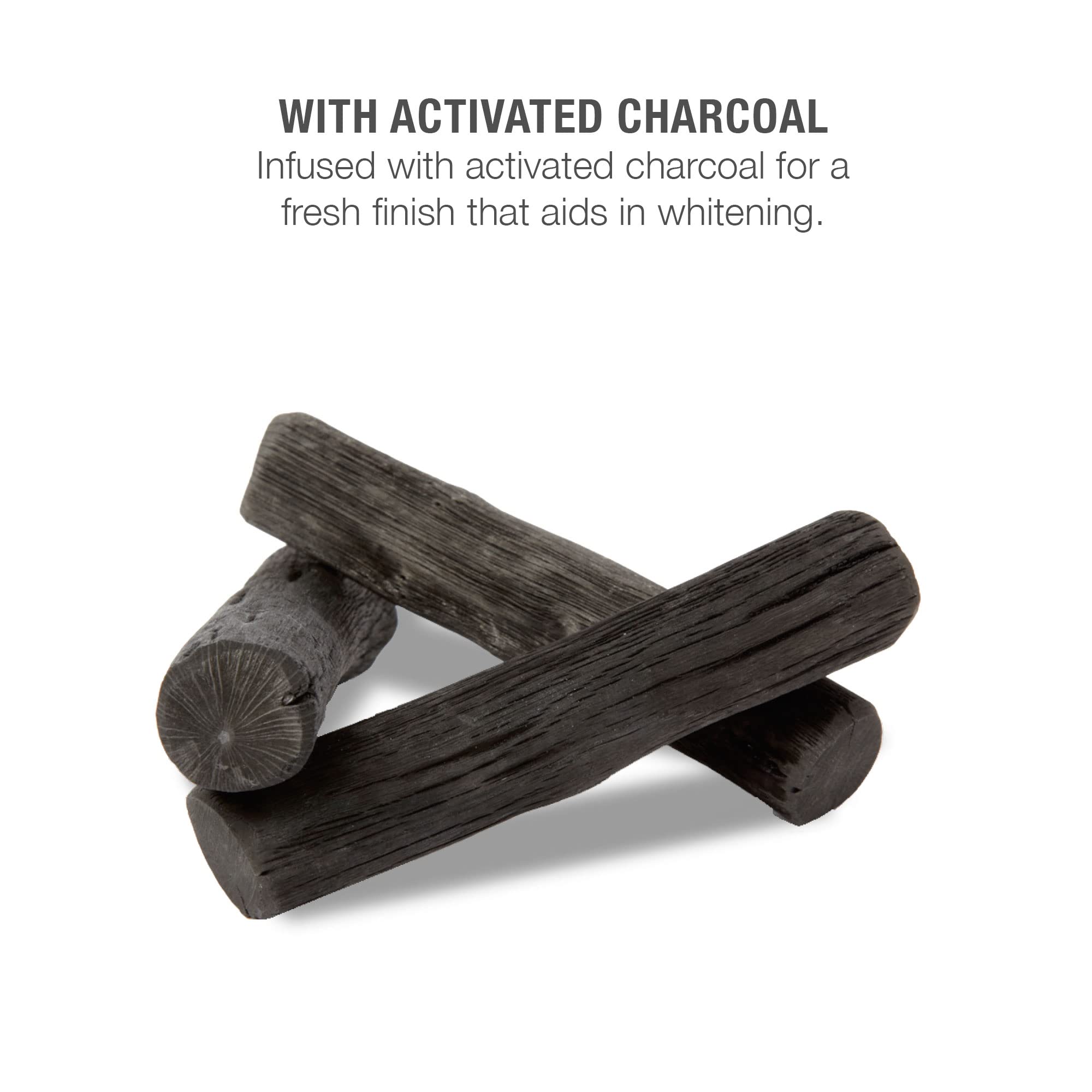 Enamel-safe whitening gel with activated charcoal formula