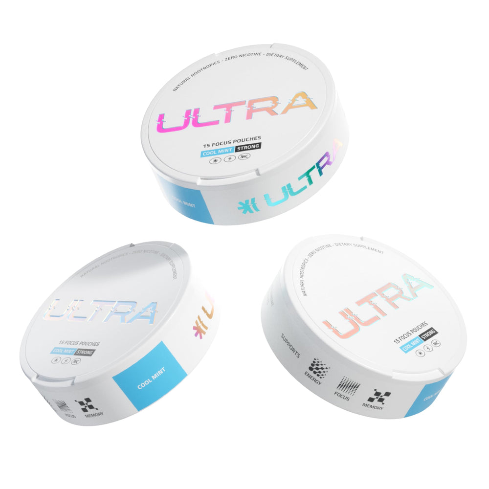 Ultra Focus Pouches Cool Mint front view