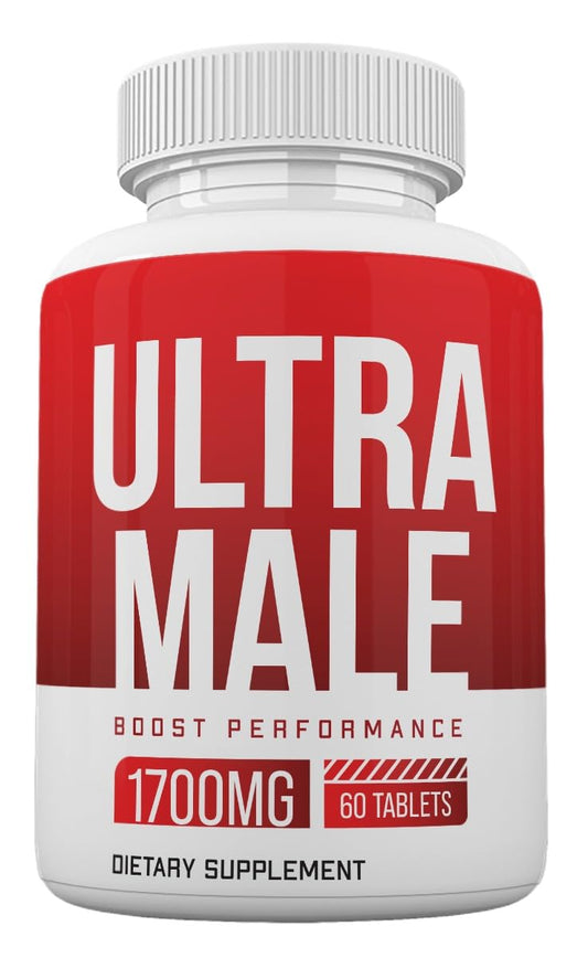 Ultra Male Pills bottle with Advanced Formula