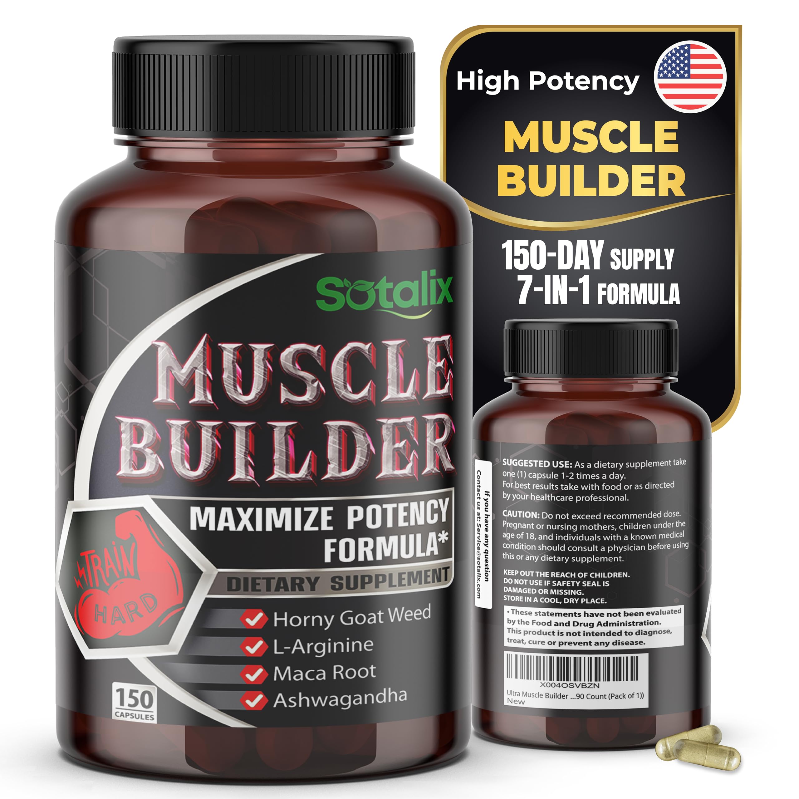 Ultra Muscle Builder supplement hero image