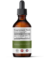 Flavor-free liquid vitamin D3 and K2 drops