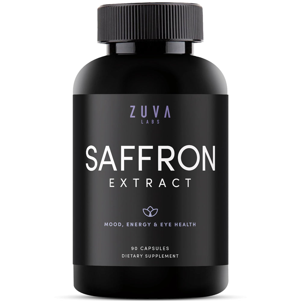 Ultra6 saffron supplements bottle and label