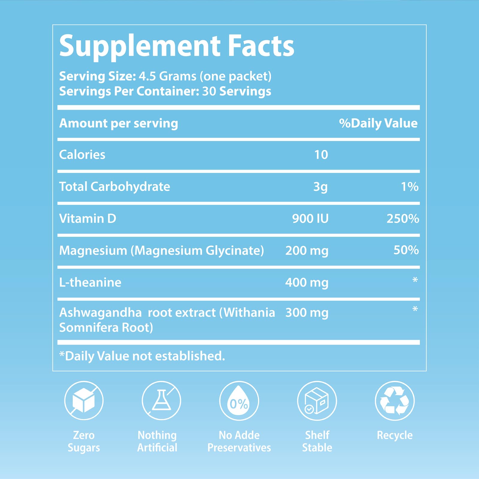 Vitamin D3 supplement icon used in UltraCalm