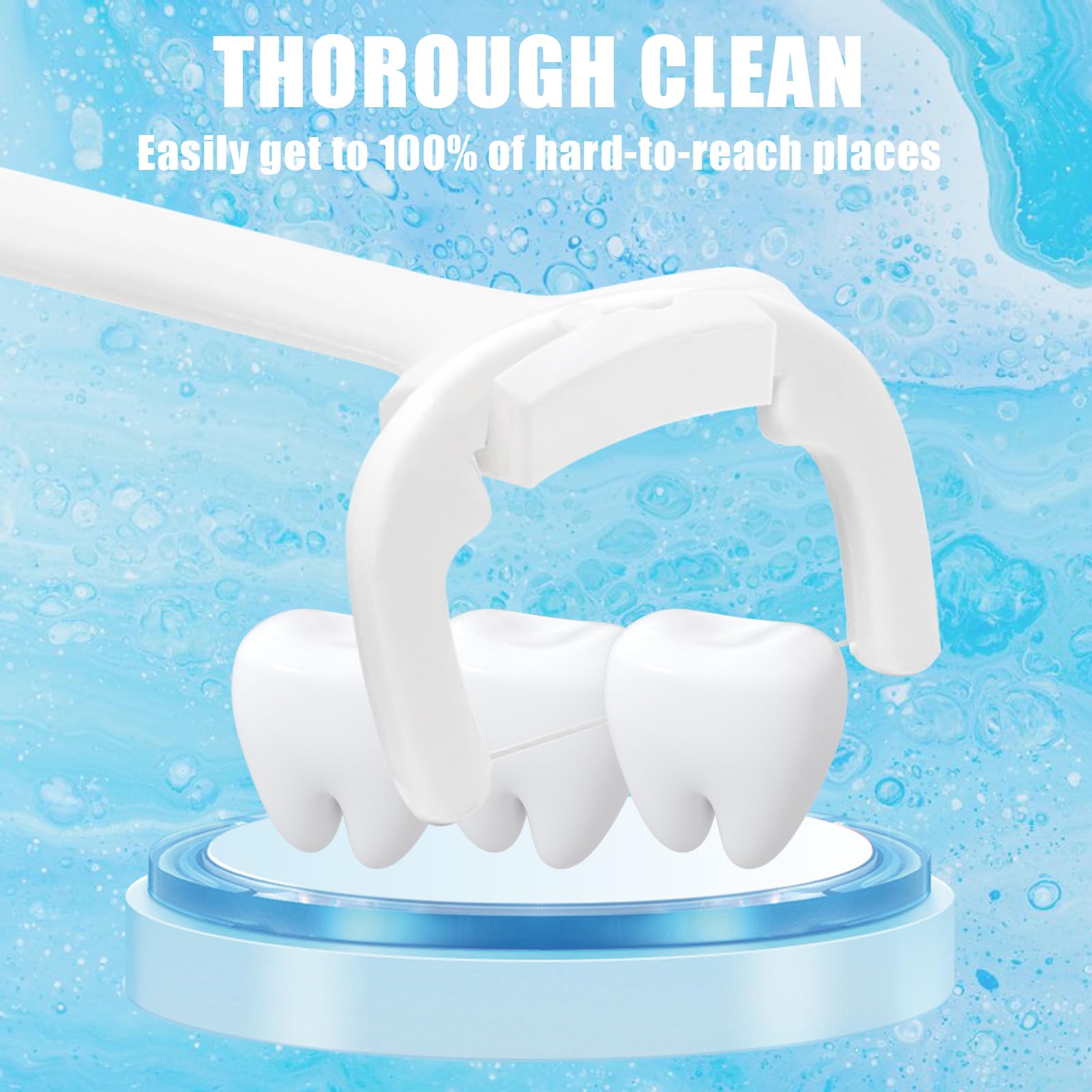 Image showing cleanup action with Ultraclean refill heads