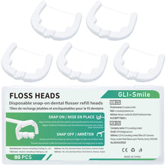 80-count Ultraclean Access Flosser refill heads packaging