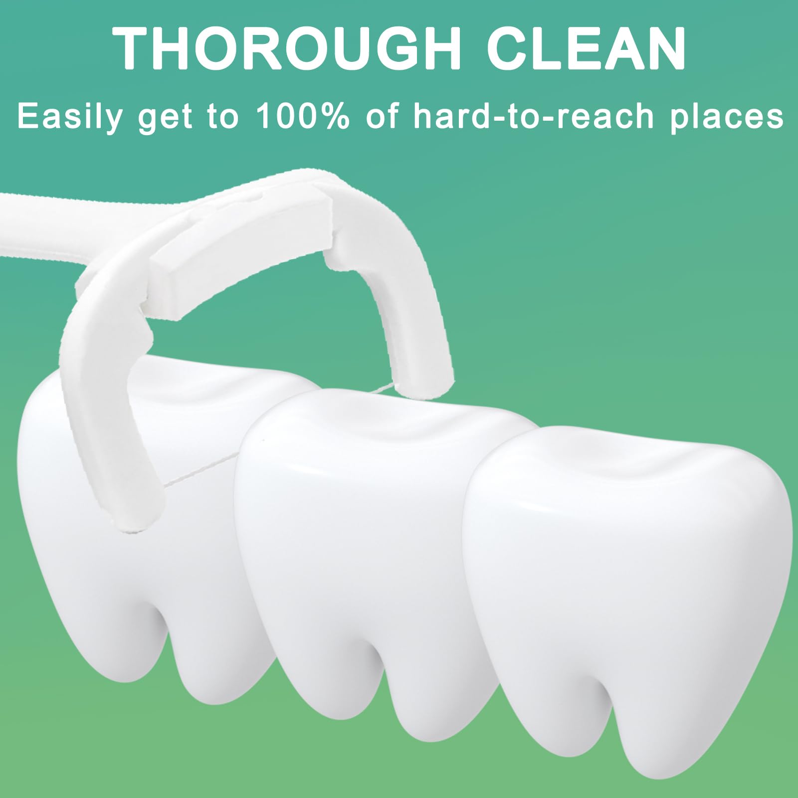 Illustration highlighting the benefits of regular flossing for gum health