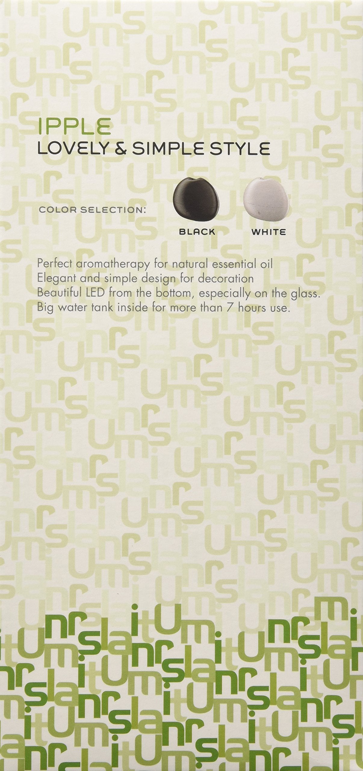 Ultransmit ipple close-up shows sleek design and glossy finish