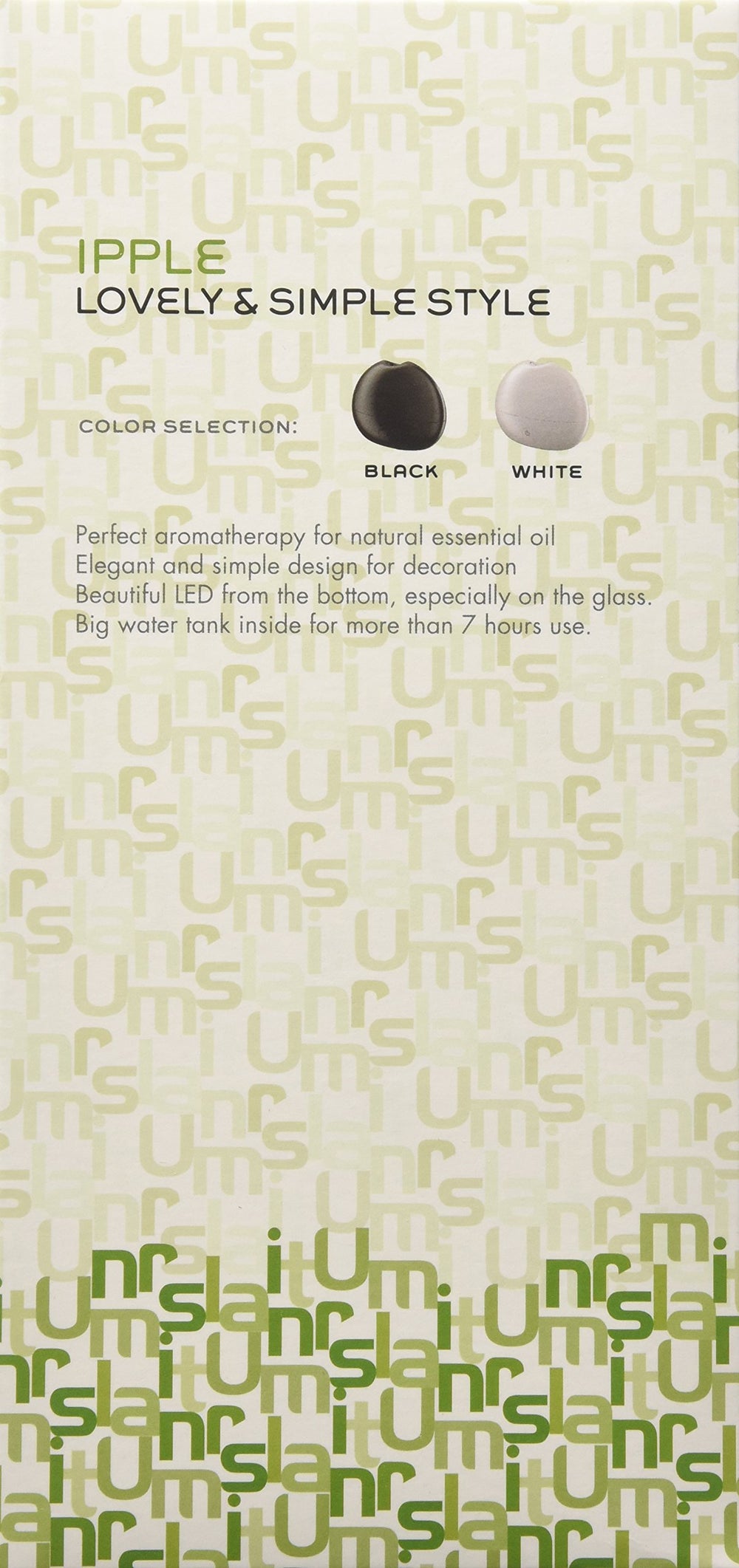 Ultransmit ipple close-up shows sleek design and glossy finish