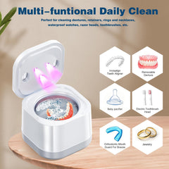 Display of two preset cleaning modes