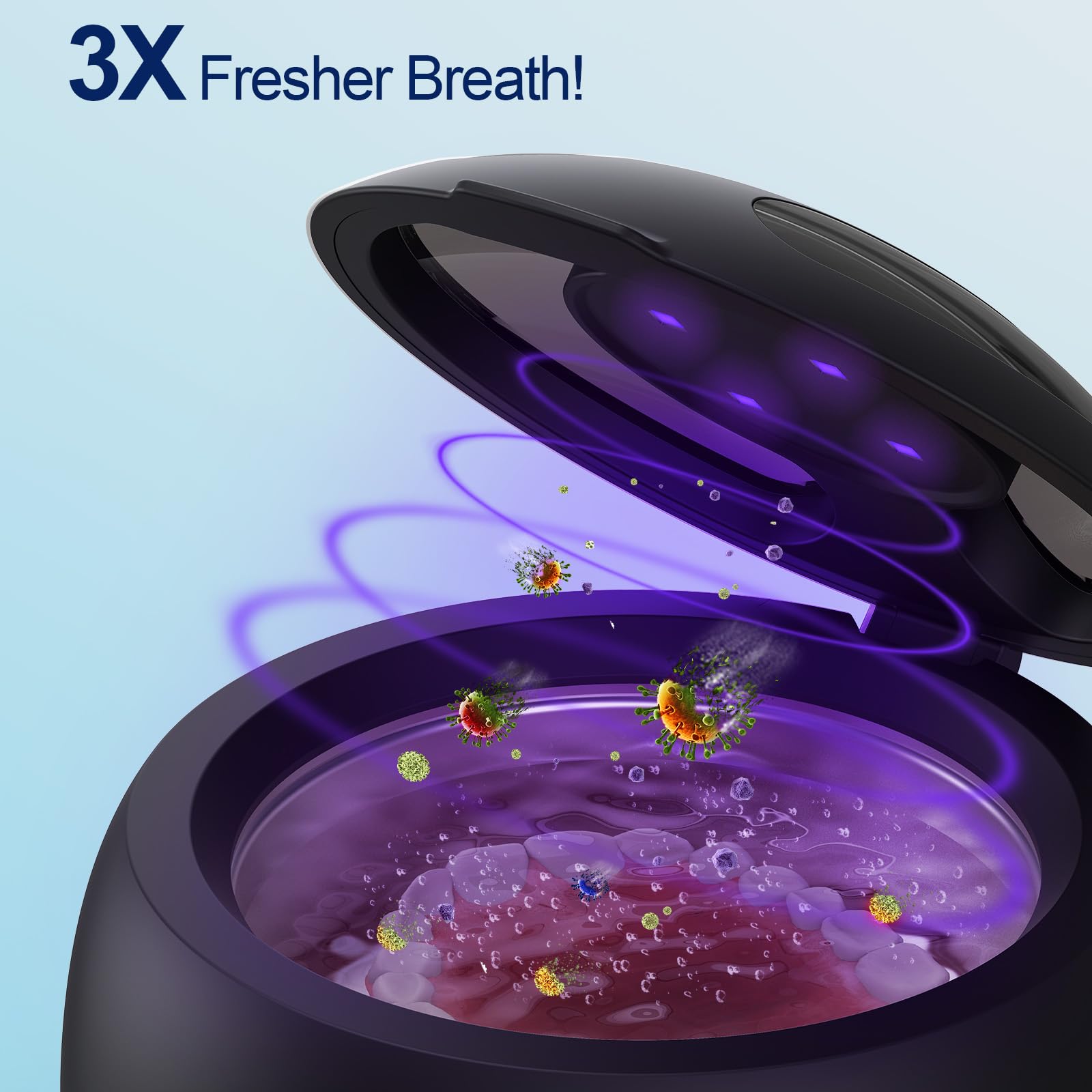 Cleaner with 4 modes for thorough cleaning