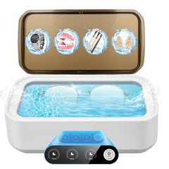 Ultrasonic cleaner with 650ml capacity in stainless steel
