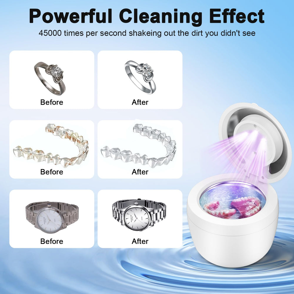 LED digital timer display on the ultrasonic cleaner