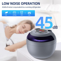 Travel-ready ultrasonic cleaner for dentures, braces and more