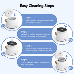 Usage steps: fill with water and start cleaning