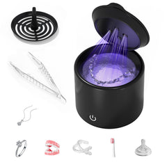 Front view of Ultrasonic Retainer Cleaner with 200ml tank