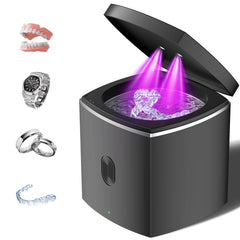 Ultrasonic retainer cleaner device with 200ml tank