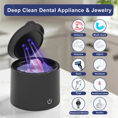 Compact Ultrasonic Retainer Cleaner from top