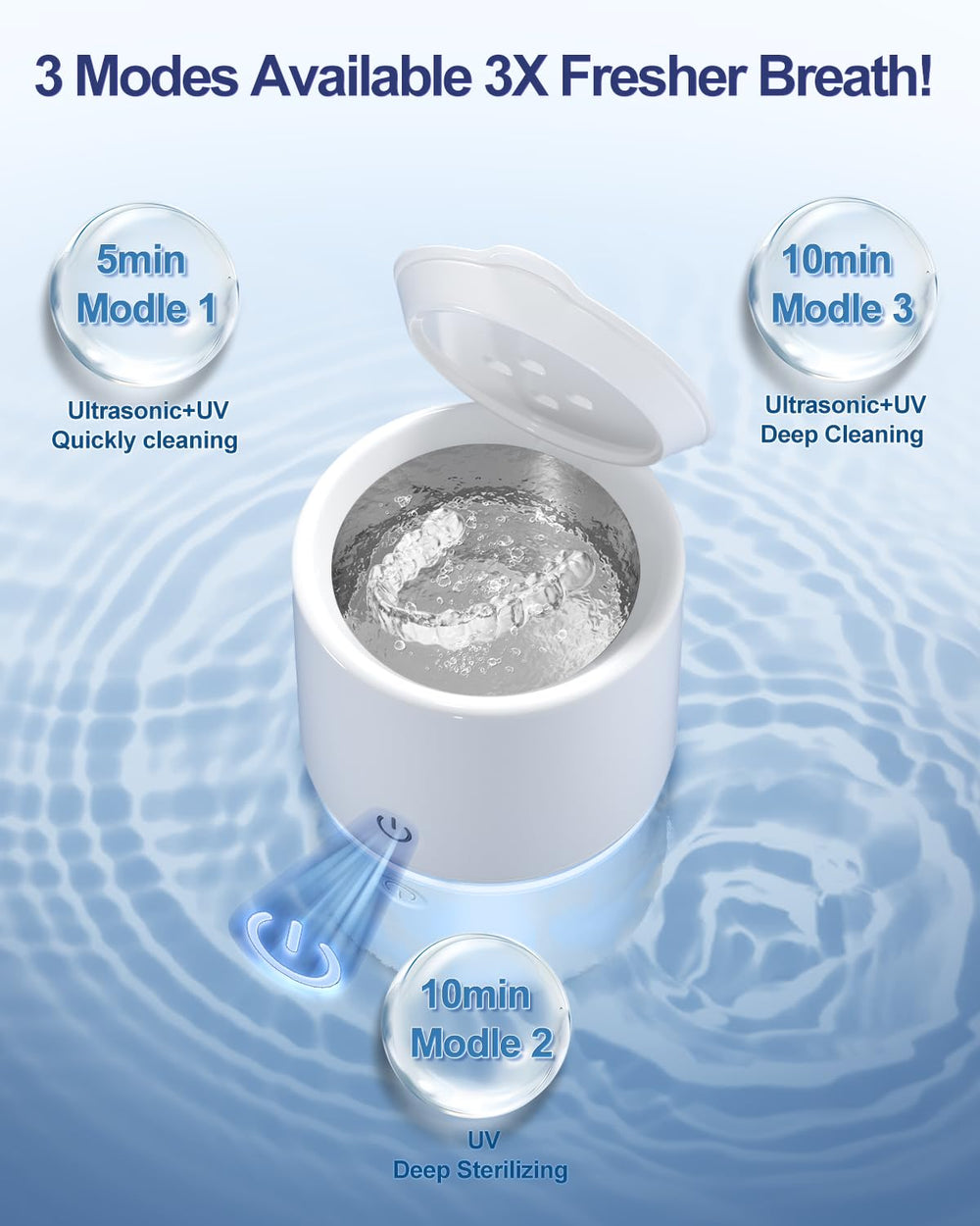 Cleaner used for dental tools and jewelry
