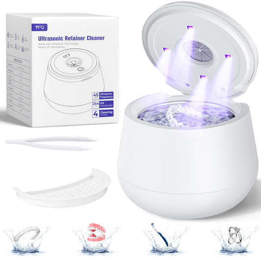 45kHz Ultrasonic Retainer Cleaner - white unit