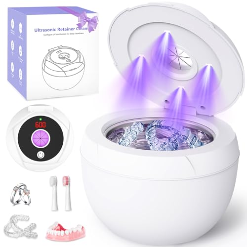 Front view of Ultrasonic Retainer Cleaner Machine with digital timer