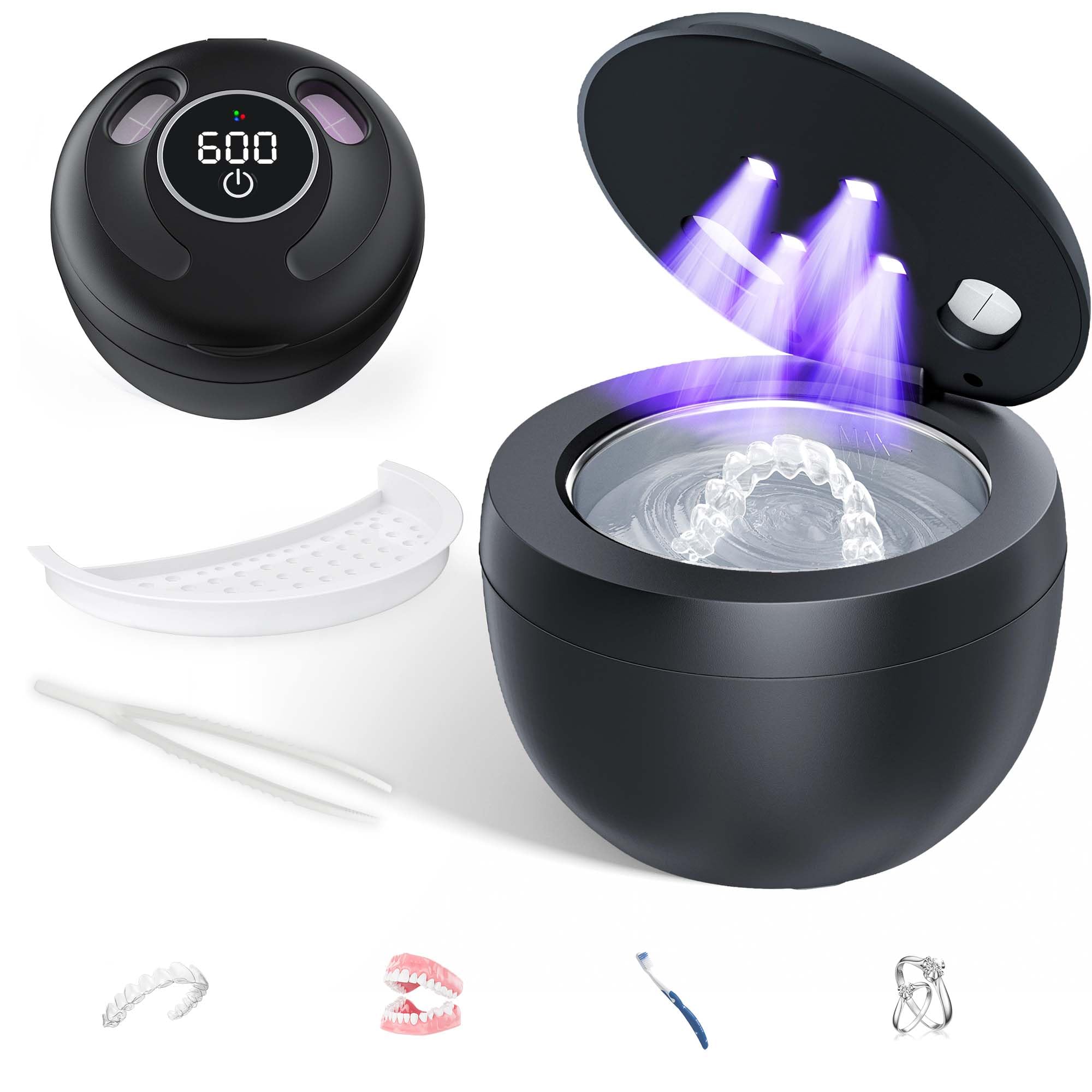 Ultrasonic Retainer Cleaner 2025 Upgraded front view