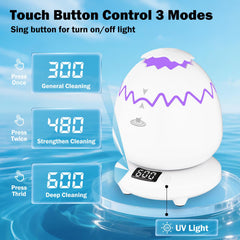 Detachable water tank of IPX7 waterproof cleaner