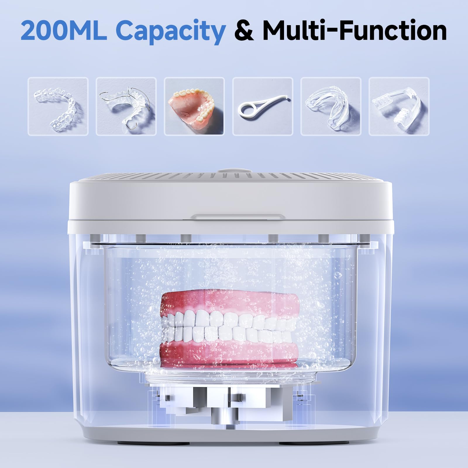 Compact portable design suitable for travel