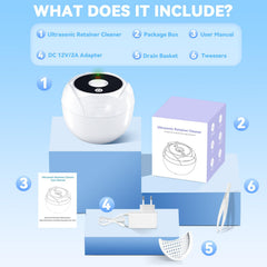 Product packaging and user manual for the cleaner