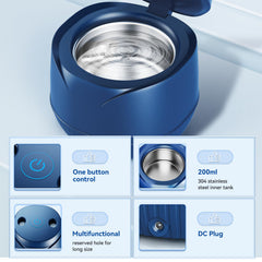 Portable compact blue design for travel