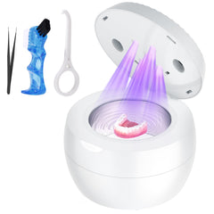 Front view of Ultrasonic Retainer Cleaner Machine with 200ml tank