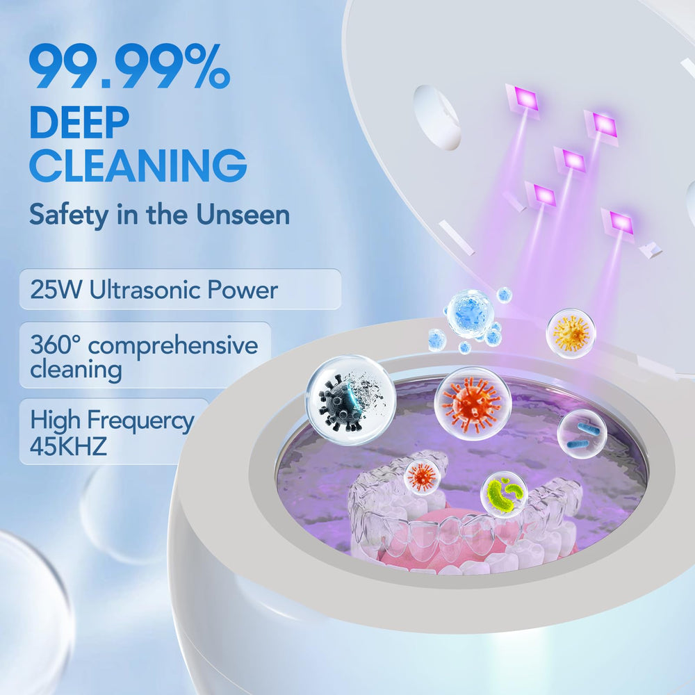 One-touch operation button on the cleaner