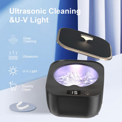 UV light feature integrated for enhanced cleaning