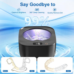 Noiseless operation with lid closed (under 45 dB)