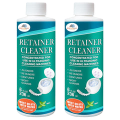 Hero image showing Ultrasonic Retainer Cleaner Concentrate Mint 16 oz