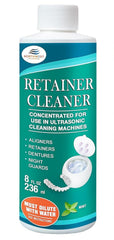 8 oz mint Ultrasonic Retainer Cleaner bottle