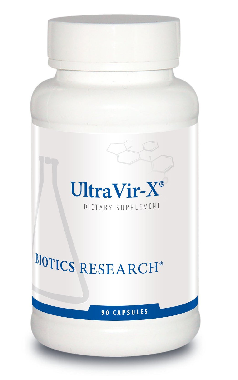 Biotics UltraVir-X bottle front label