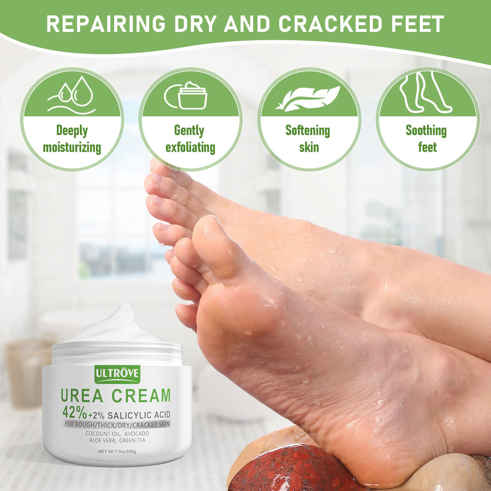 Ultrove Urea Cream provides deep moisturization for dry skin.