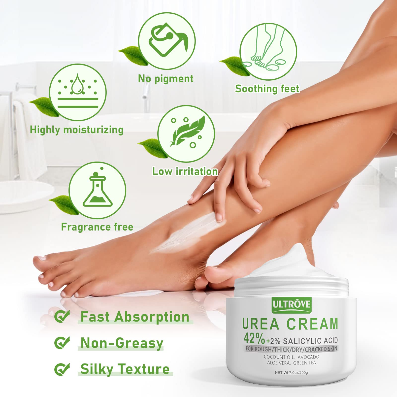 Ultrove Urea Cream supports skin barrier health and repair.